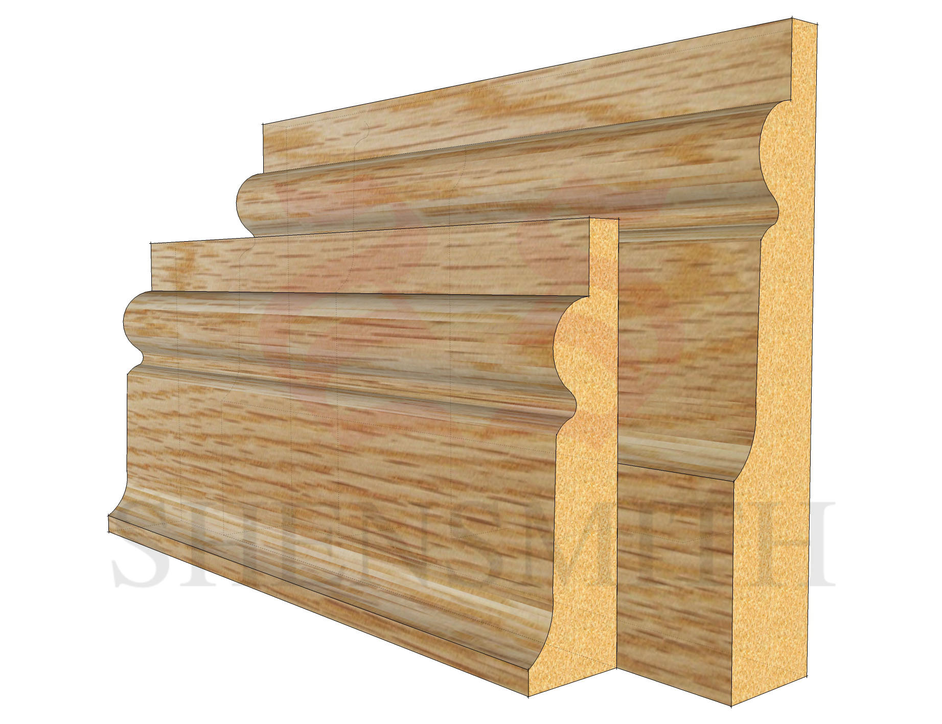 chelsea Oak Skirting Board